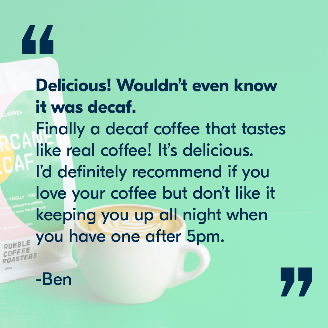 Decaf - Rumble Coffee