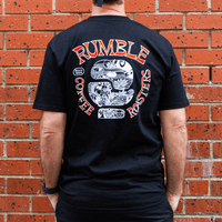 Rumble Illustrated Boxing Glove Tee - Rumble Coffee