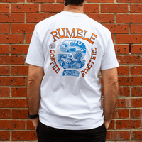 Rumble Illustrated Boxing Glove Tee - Rumble Coffee