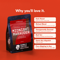 Midnight Marauder Espresso Blend - Rumble Coffee