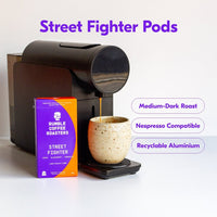 Street Fighter Pods - Rumble Coffee