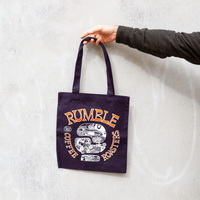 Rumble Illustrated Boxing Gloves Tote Bag - Rumble Coffee