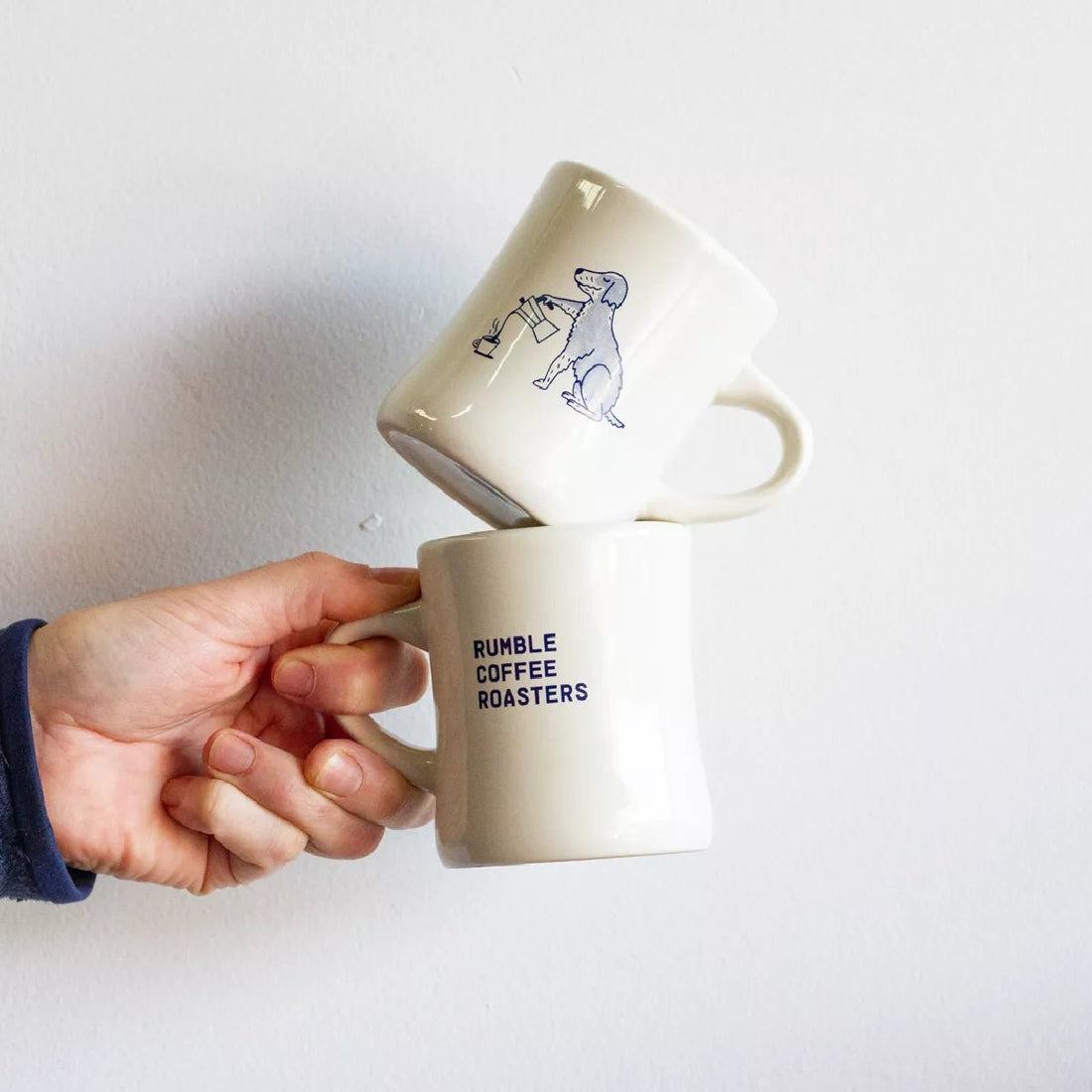 Rumble x James Eagle Dog Mug - Rumble Coffee