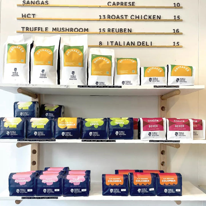 Cafe Tips: Sell Retail Coffee - Rumble Coffee