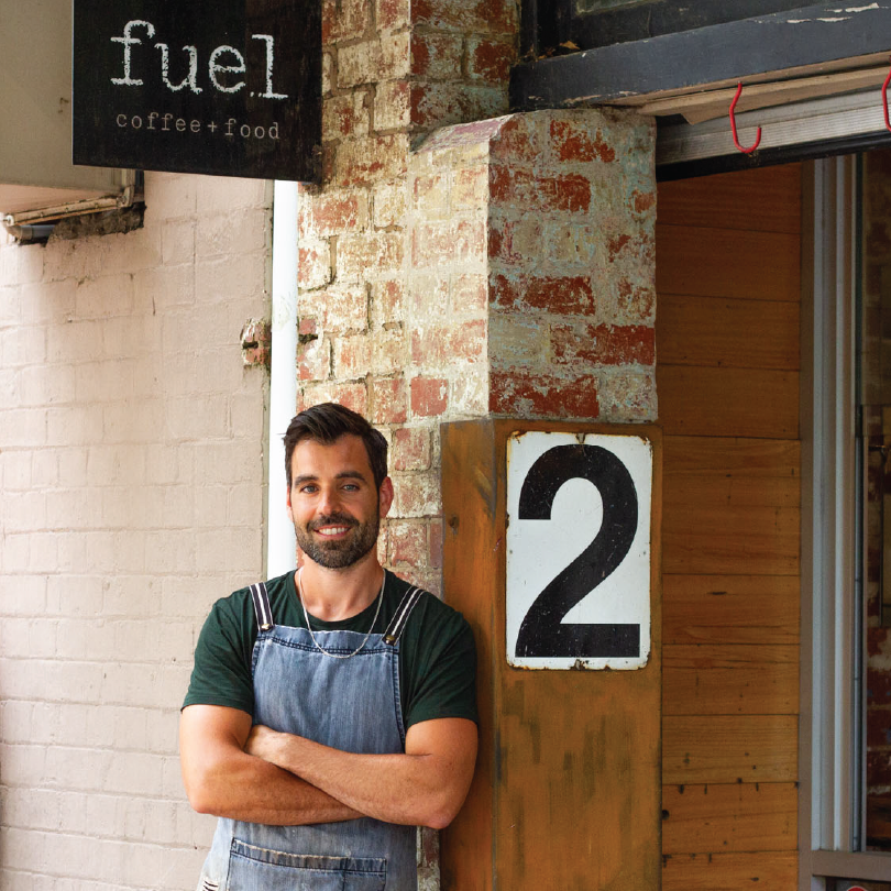Owner of Fuel Coffee and Food, Jon. 