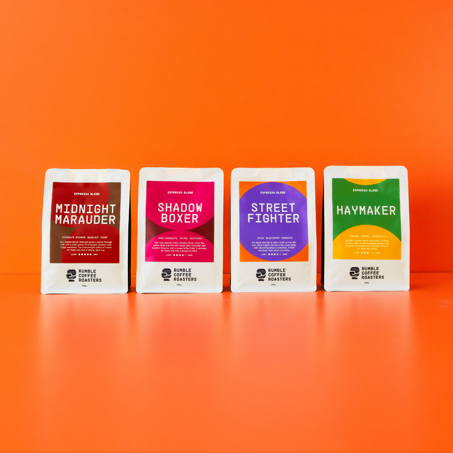 Main Card - 4 Pack of Rumble Blends