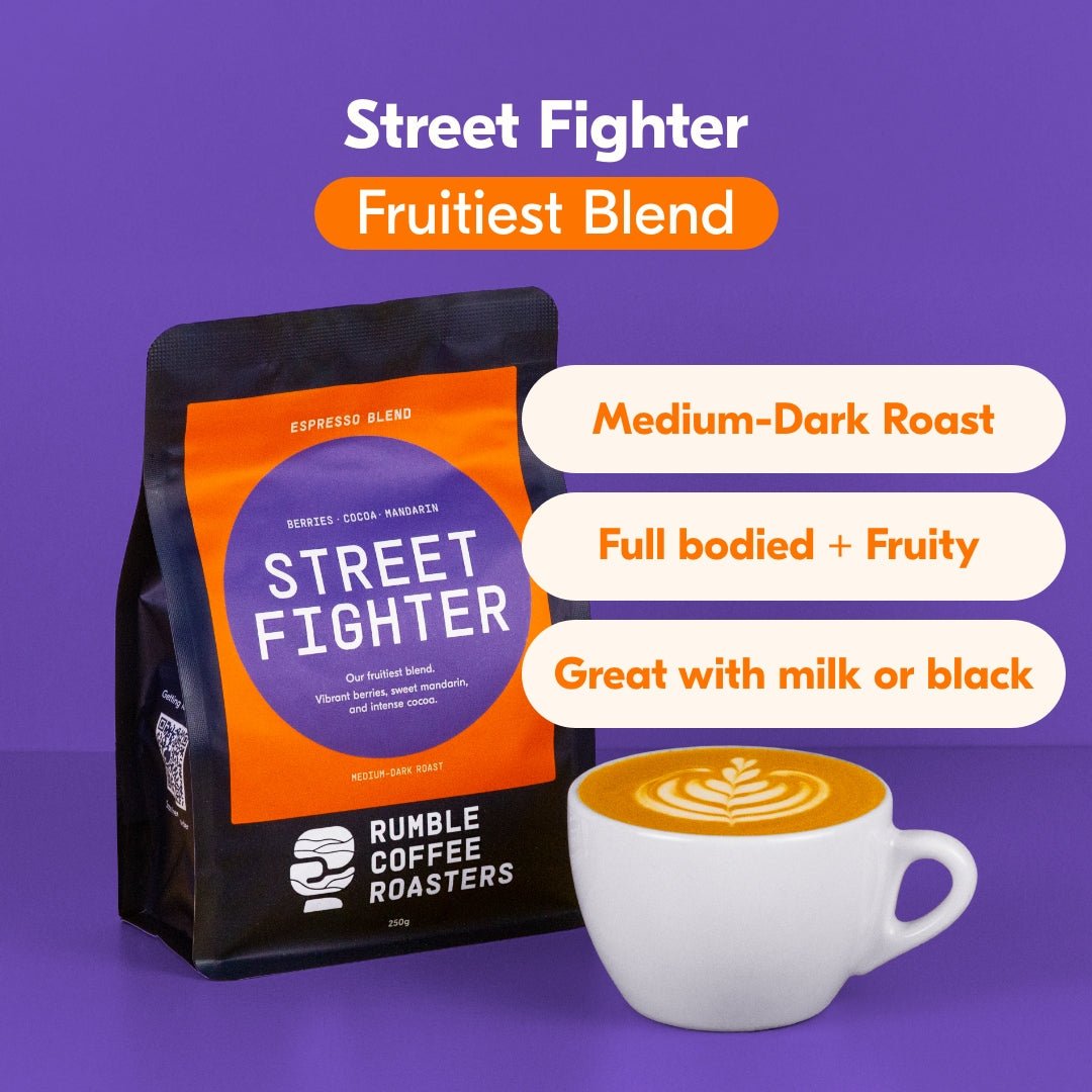 Main Card - 4 Pack of Rumble Blends - Rumble Coffee