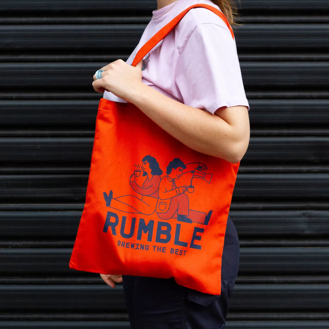 Rumble x James Eagle Tote Bag - Rumble Coffee