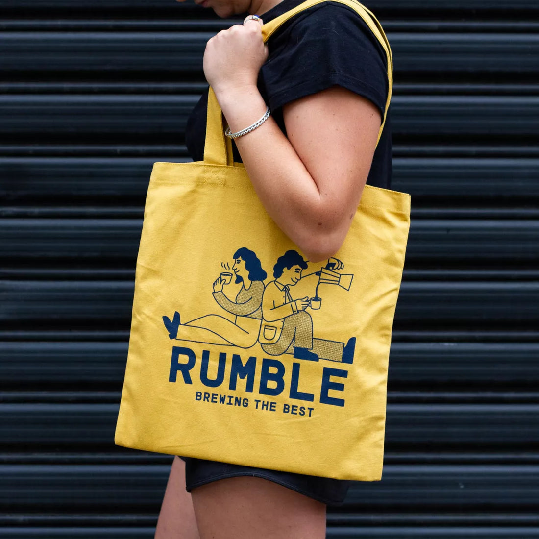 Rumble x James Eagle Tote Bag - Rumble Coffee